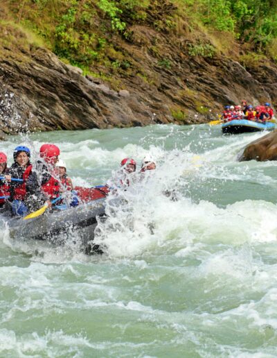 adventure activities in Pokhara paragliding and hot air balloon